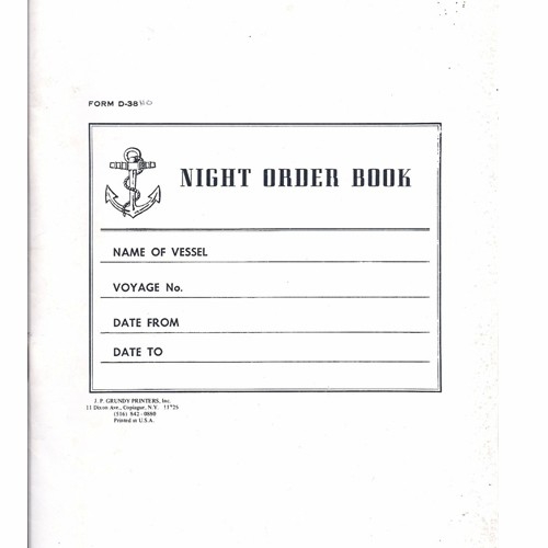 Night Order Book