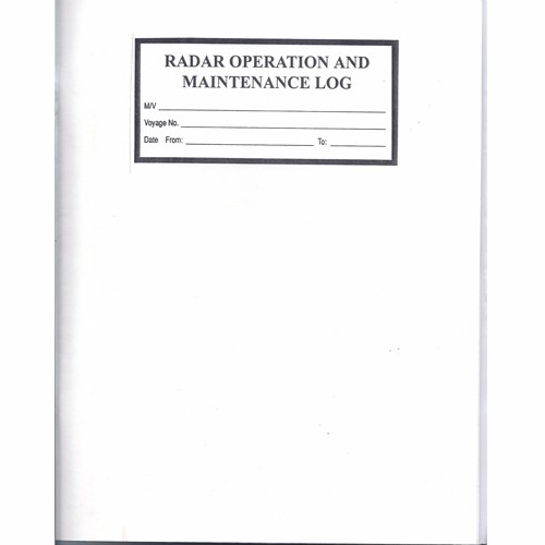Radar Operation and Maintanance Log